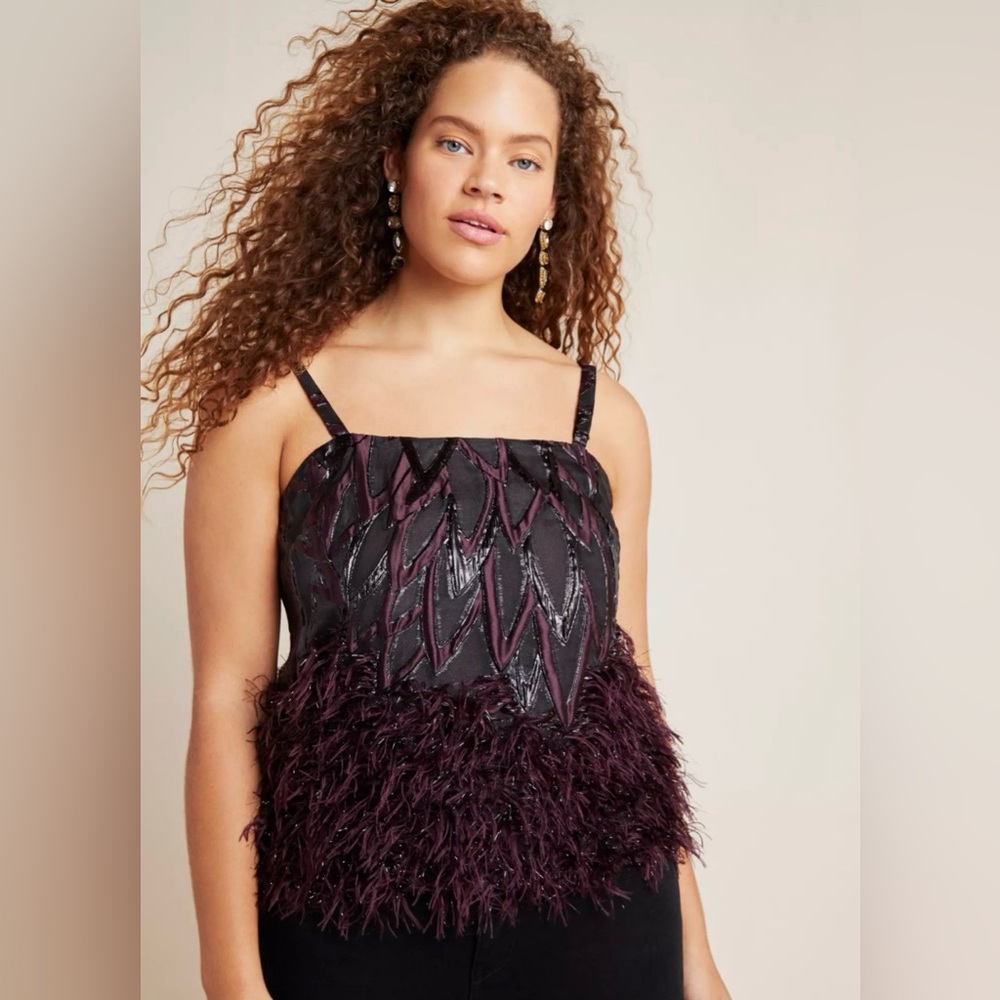 Anthropologie Parvati Textured Cami